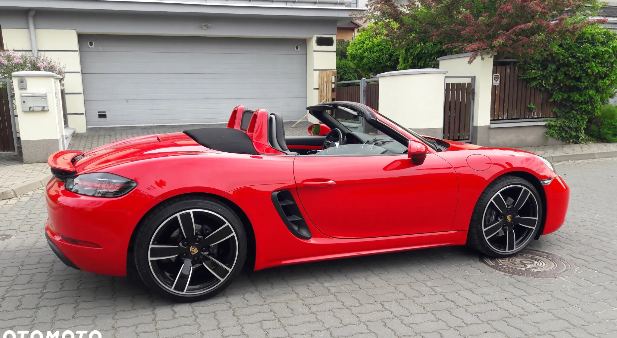 Porsche 718 Boxster cena 265000 przebieg: 58000, rok produkcji 2017 z Warszawa małe 529